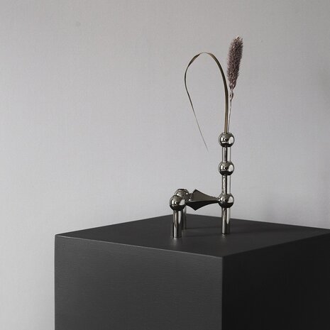 Stoff Nagel Vaas chroom glanzend 9054