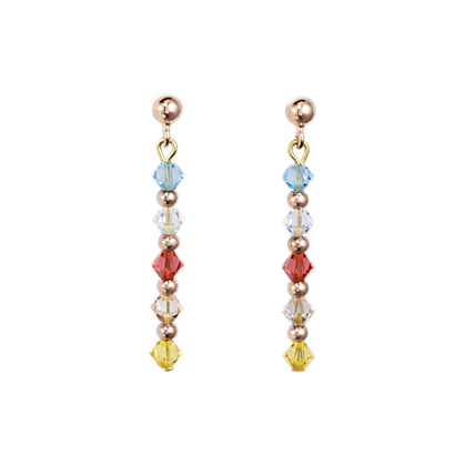 Coeur de Lion Oorbellen 4948/ /1522 Multicolor Pastel