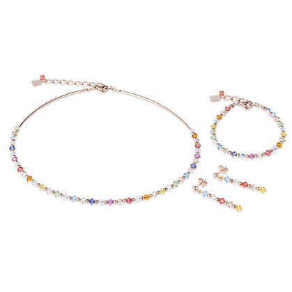 Coeur de Lion Oorbellen 4948/ /1522 Multicolor Pastel