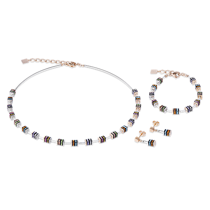 Coeur de Lion Ketting 4950/ /1522 Multicolor Pastel