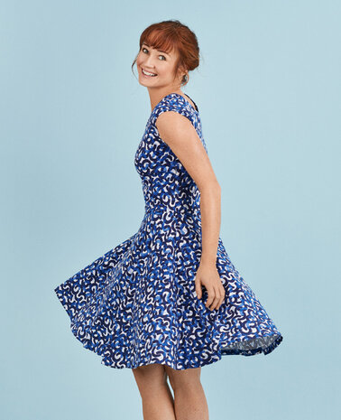 Mansted kleding Rihana jurk grijs 