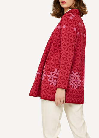 Oleana Cardigan 345 R rood