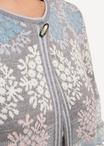 Oleana Cardigan 330 Q licht blauw