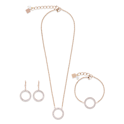 Coeur de Lion Ketting 4957/ /1800 Crystal