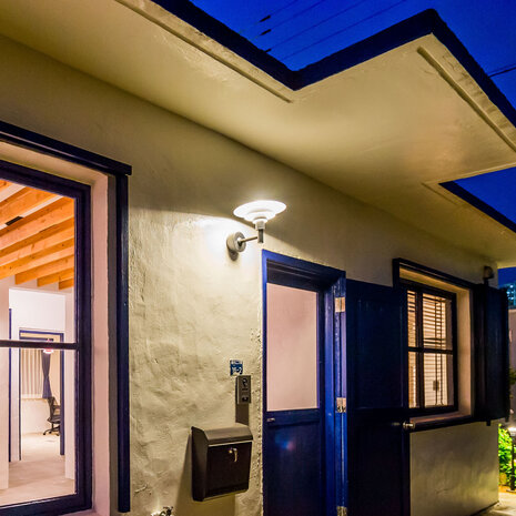 Louis Poulsen buitenlamp PH3-2&frac12; wandlamp zwart