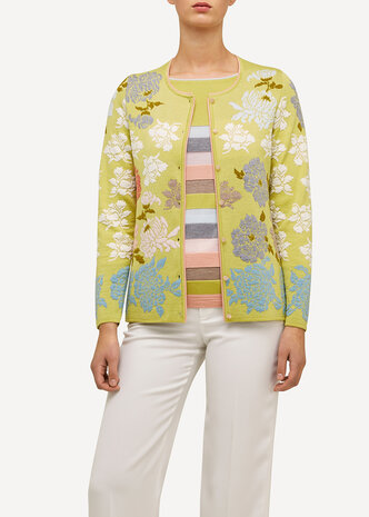 Oleana Cardigan 333 Y geel