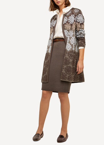 Oleana Cardigan 330 H bruin