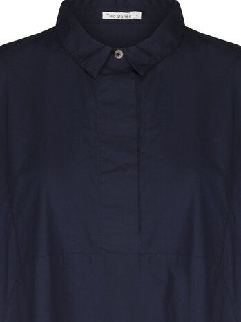 Two Danes jurk Eva blauw