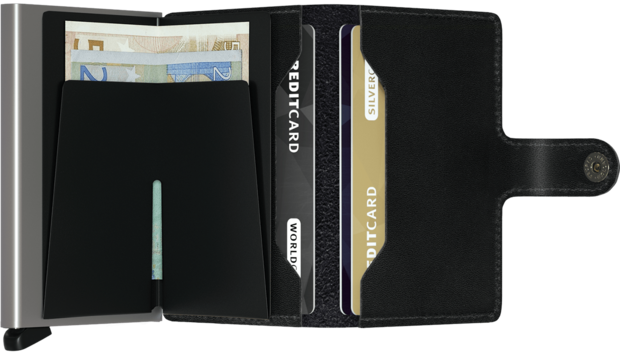 Secrid Miniwallet M Original Black portemonnee