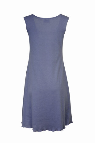 Jalfe 12084-434S jurk ekologisch katoen lavendel-blauw/lavendel