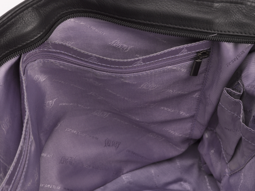 Krista's Helsinki A4 zwart, rood, donkerpaars