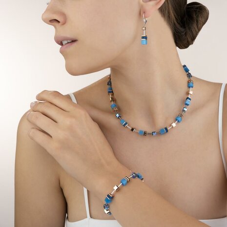 Coeur de Lion Ketting 4016/ /0700 Blue