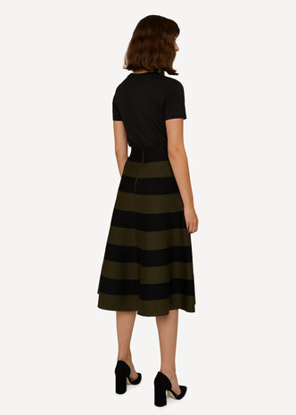 Oleana rok Skirt 507P Green ink