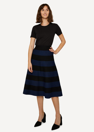 Oleana rok Skirt 507W North sea
