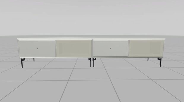 Montana TV meubel kasten systeem TV & Sound VL13-2 184,8 cm breed