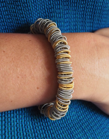 La Molla Armband metalen veren N 1 OR 14062