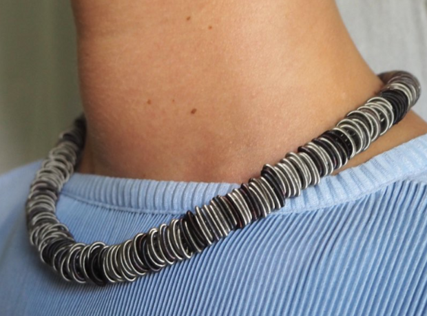 La Molla Collier N 1 Dark ketting veren 140550