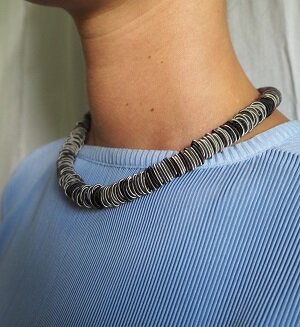 La Molla Collier N 1 Dark ketting veren 140550