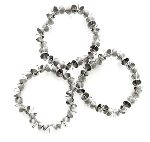 La Molla Armband Lune metalen veren armband 14003