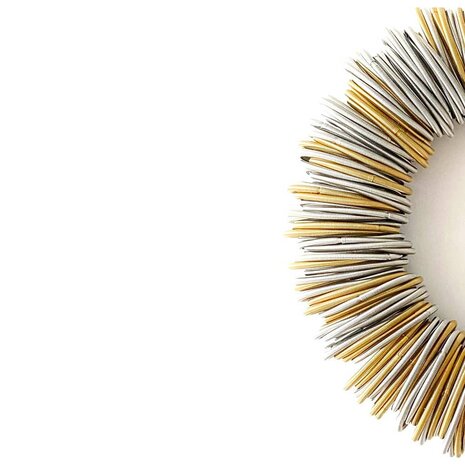 La Molla Armband Maxi-one metalen armband veren 140282