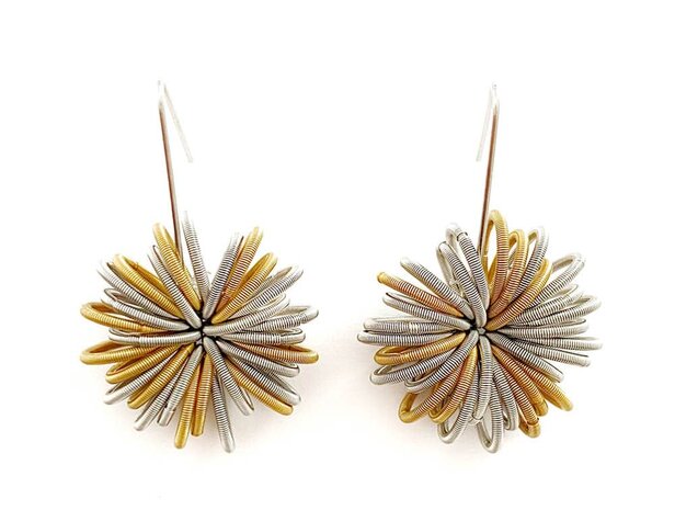 La Molla Oorbellen N 1 OR metalen oorbellen veren 140622