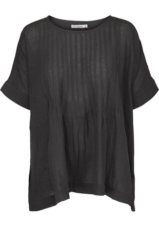 Two Danes Top Shirt Greta grijs Scandinavische kleding