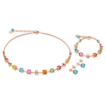 Coeur de Lion Ketting 4996/ /1500 Multicolor