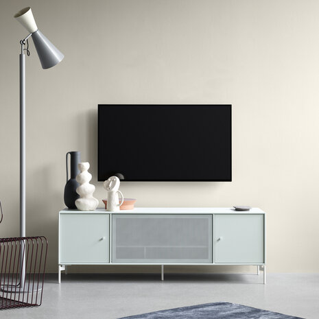 Montana TV meubel kast design Denemarken hangend en staand.
