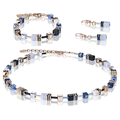 Coeur de Lion Armband 4905/ /0710 Blue-Beige