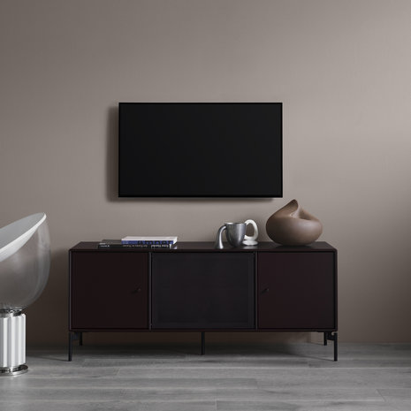 Montana TV meubel kast design Denemarken hangend en staand.