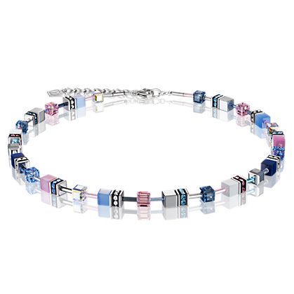 Coeur de Lion Ketting 2839/ /0719 Blue-Rose