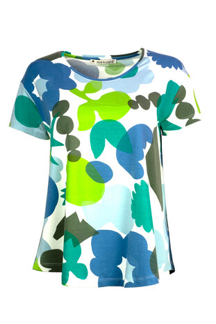 Mansted kleding Milli shirt blauw groen
