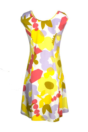 Mansted jurk kleding Minnie geel rose 