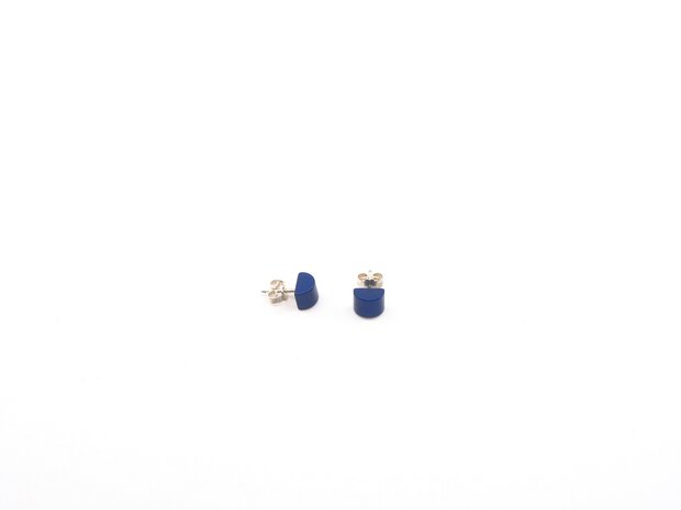 Otracosa sieraden blauw oorbellen. Donkerblauwe oorbellen sieraden