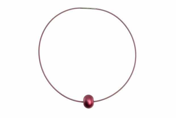Otracosa sieraden roze ketting. Licht roze ketting sieraden