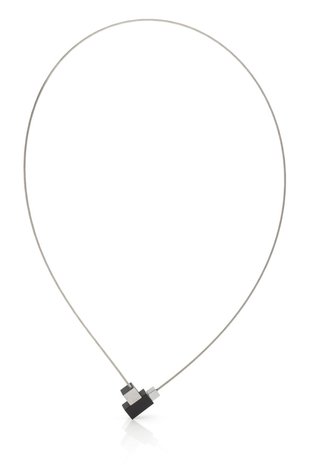 CLIC zwarte Ketting met magneten C206Z