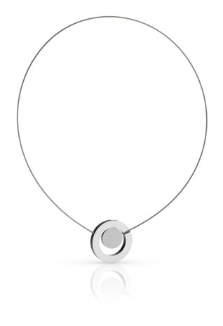 CLIC Ketting magneten zilver C216Z