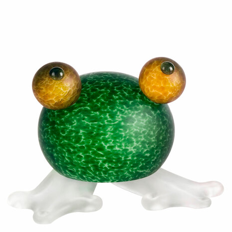 Glasstudio Borowski Frosch Groen