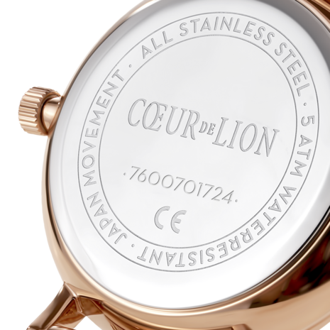 Coeur de Lion Horloge 7601/ /1636 Mocha Sunray Milanese band