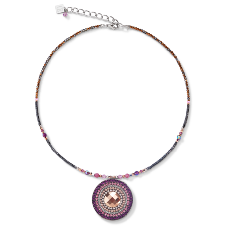 Coeur de Lion Ketting 5035/ /0824 Amethyst