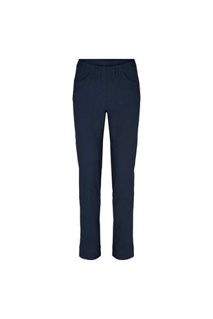 Laurie broek, model Kelly regular katoen blauw 29714-49970