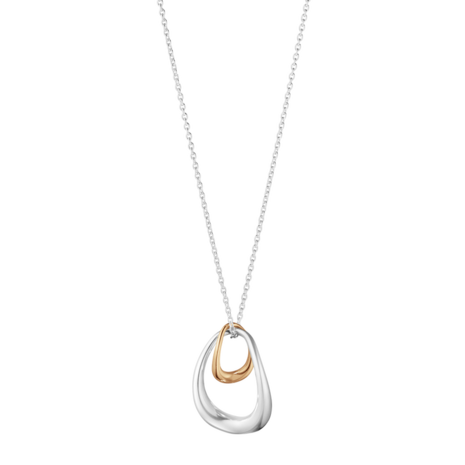 Georg Jensen sieraad, ketting Offspring 433B goud/zilver