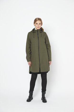 Ilse Jacobsen Softshell Regenjas RAIN128-410 Army