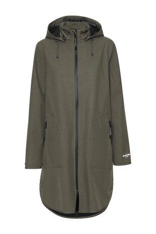Ilse Jacobsen Softshell Regenjas RAIN128-410 Army