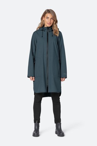 Ilse Jacobsen Softshell Regenjas RAIN128-685 Orion Blue