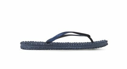 Ilse Jacobsen teenslipper met glitter Indigo