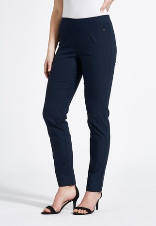 Laurie broek, model Betty Regular basis viscose blauw 27014-49970