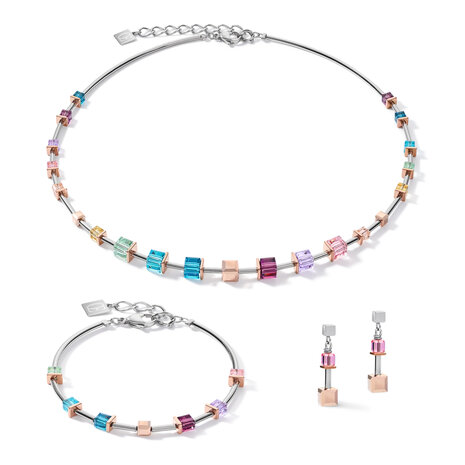 Coeur de Lion Ketting 5062/ /1578 Multicolor Art Nouveau