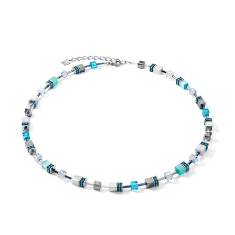 Coeur de Lion Ketting 5011/ /2014 Aqua-White