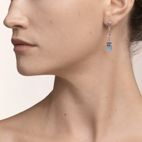 Coeur de Lion Oorbellen 5010/ /1522 Multicolor Pastel